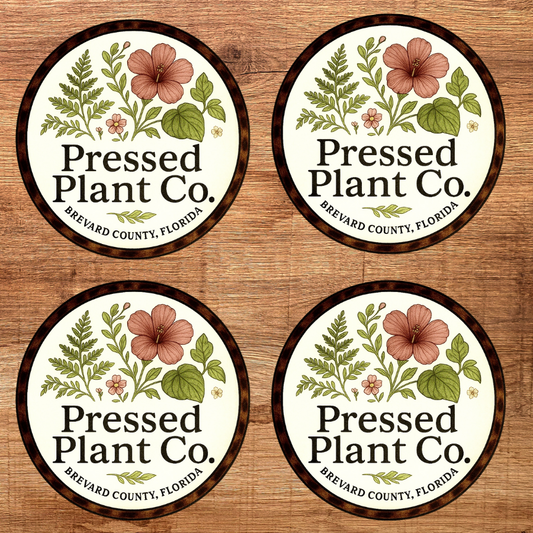 4-Pack 3" Vinyl Stickers- PPC Logo Set