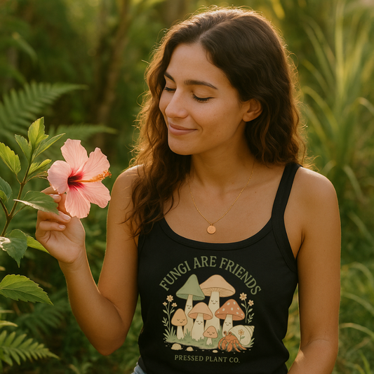 Fungi Are Friends Women’s micro-rib tank top