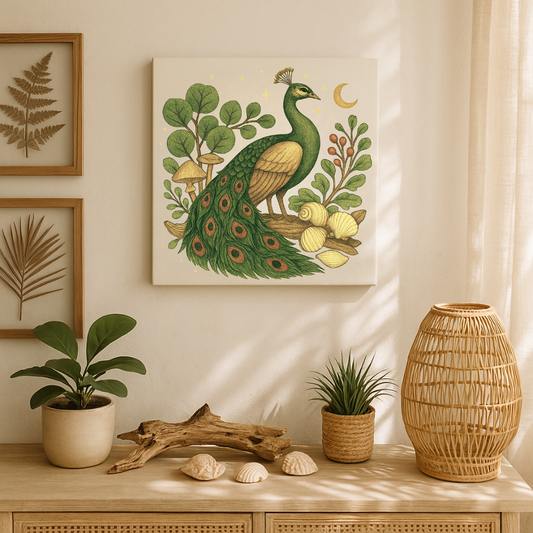 Peacock Canvas