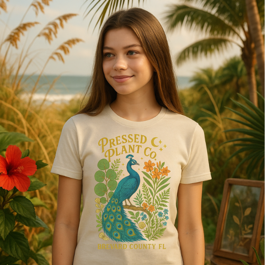 Peacock 2 Youth Short Sleeve T-Shirt