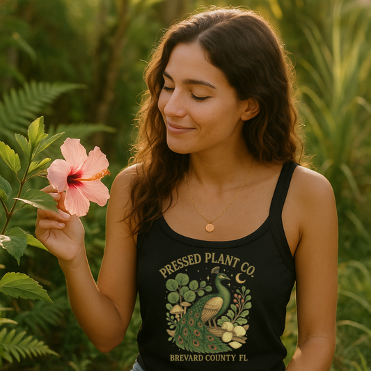 Peacock 1 Women’s micro-rib tank top