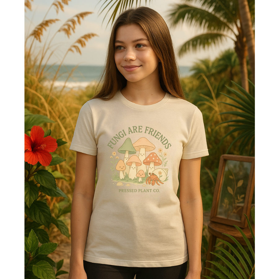 Fungi Are Friends Youth Short Sleeve T-Shirt