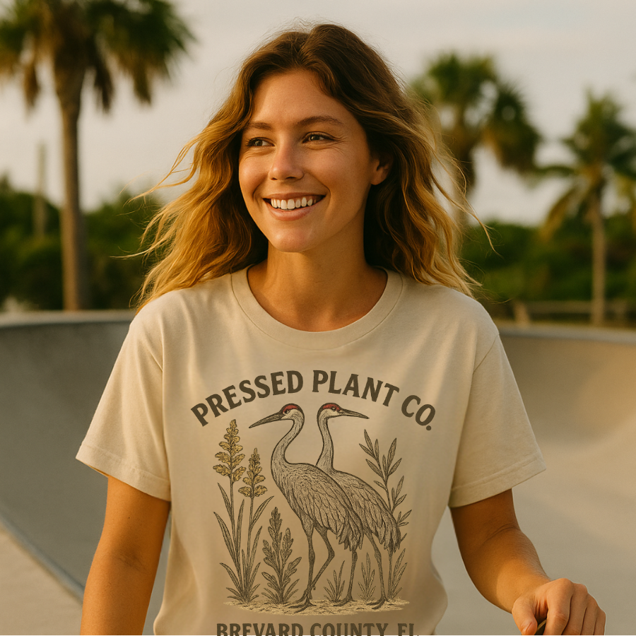 Sandhill Cranes Unisex t-shirt