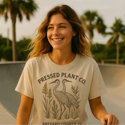 Sandhill Cranes Unisex t-shirt